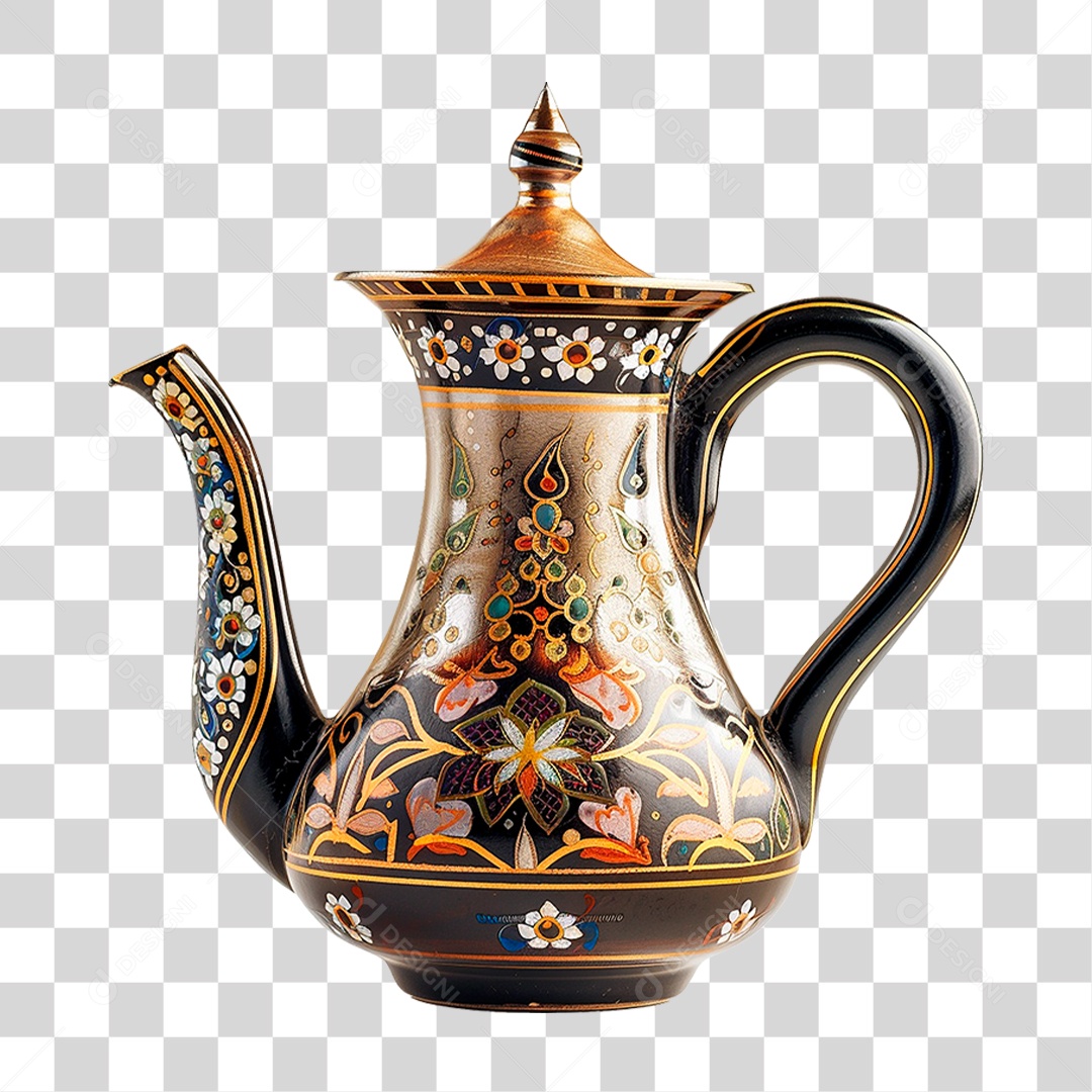 Bule de Café PNG Transparente