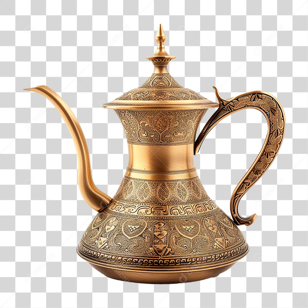 Bule de Café PNG Transparente