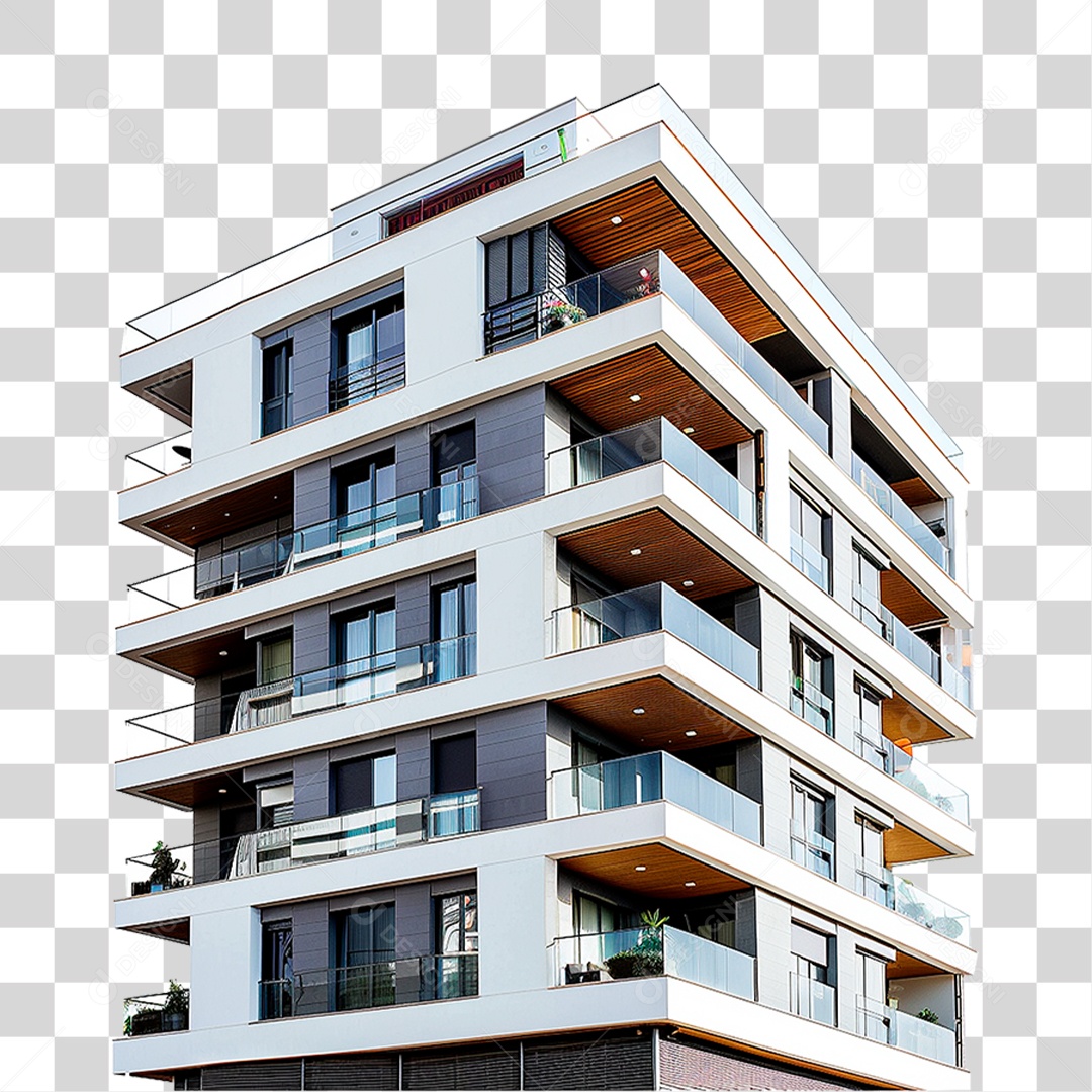 Edifício Moderno PNG Transparente