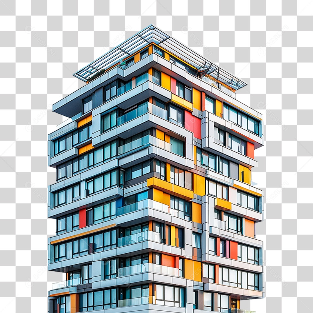 Edifício Moderno PNG Transparente