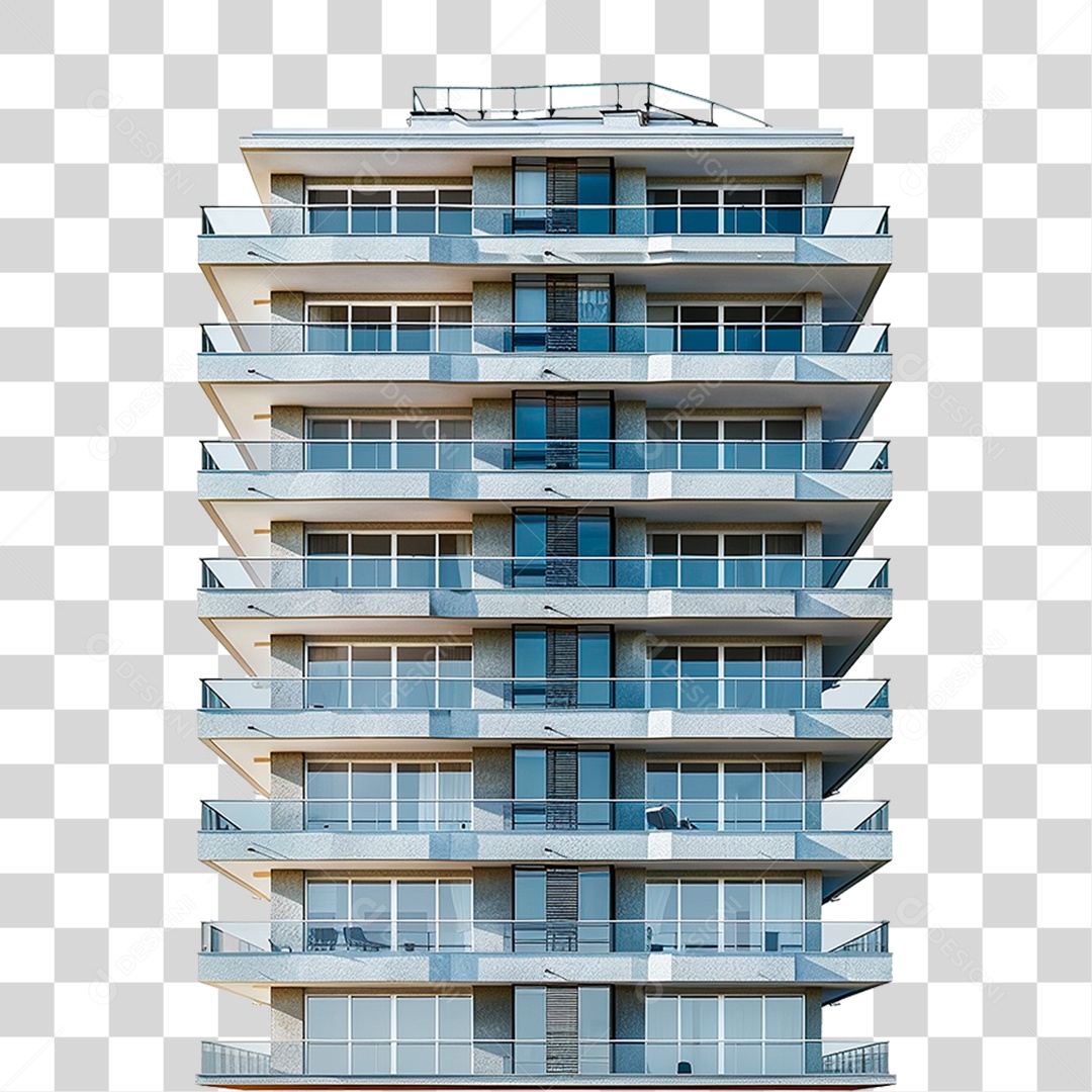 Edifício Moderno PNG Transparente