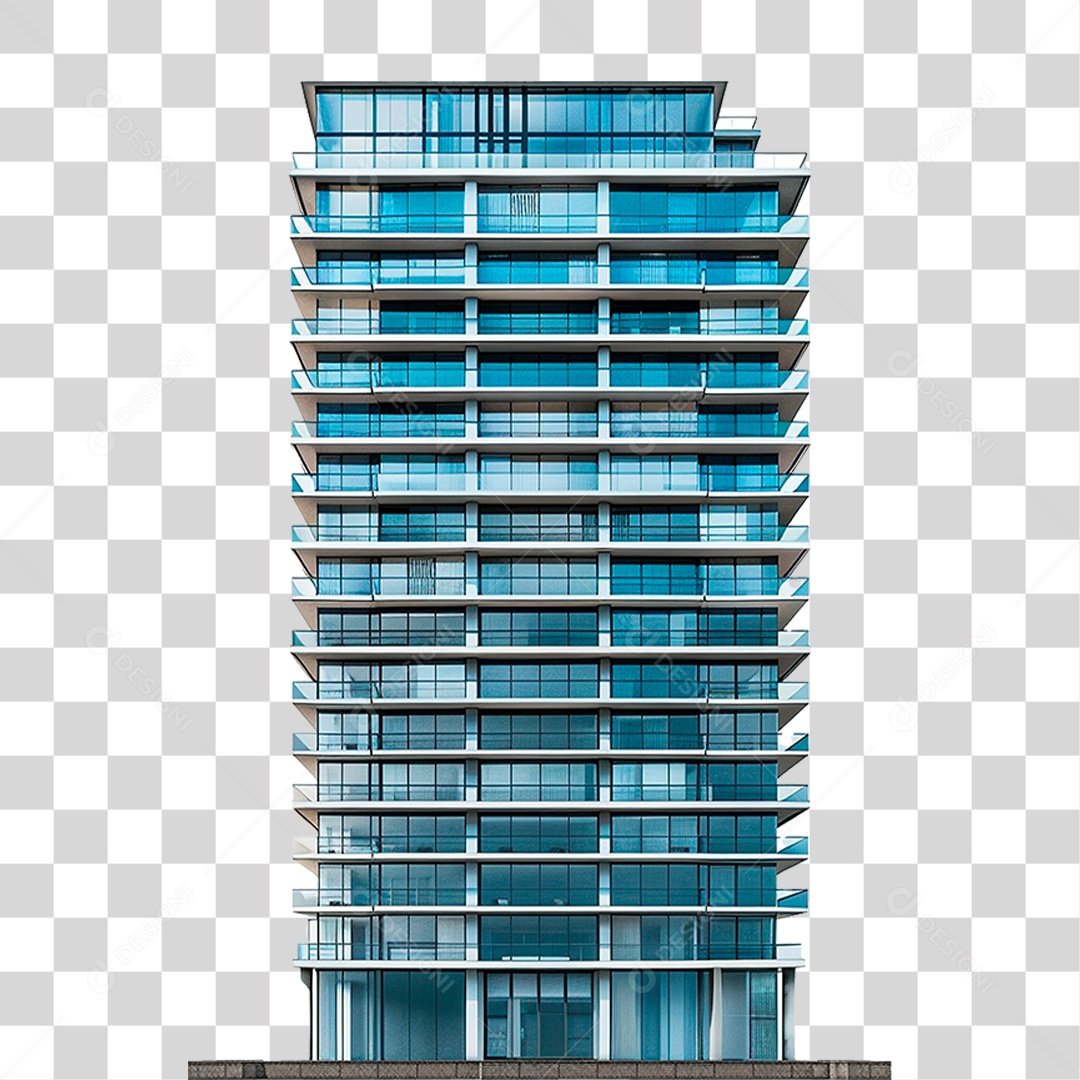 Edifício Moderno PNG Transparente