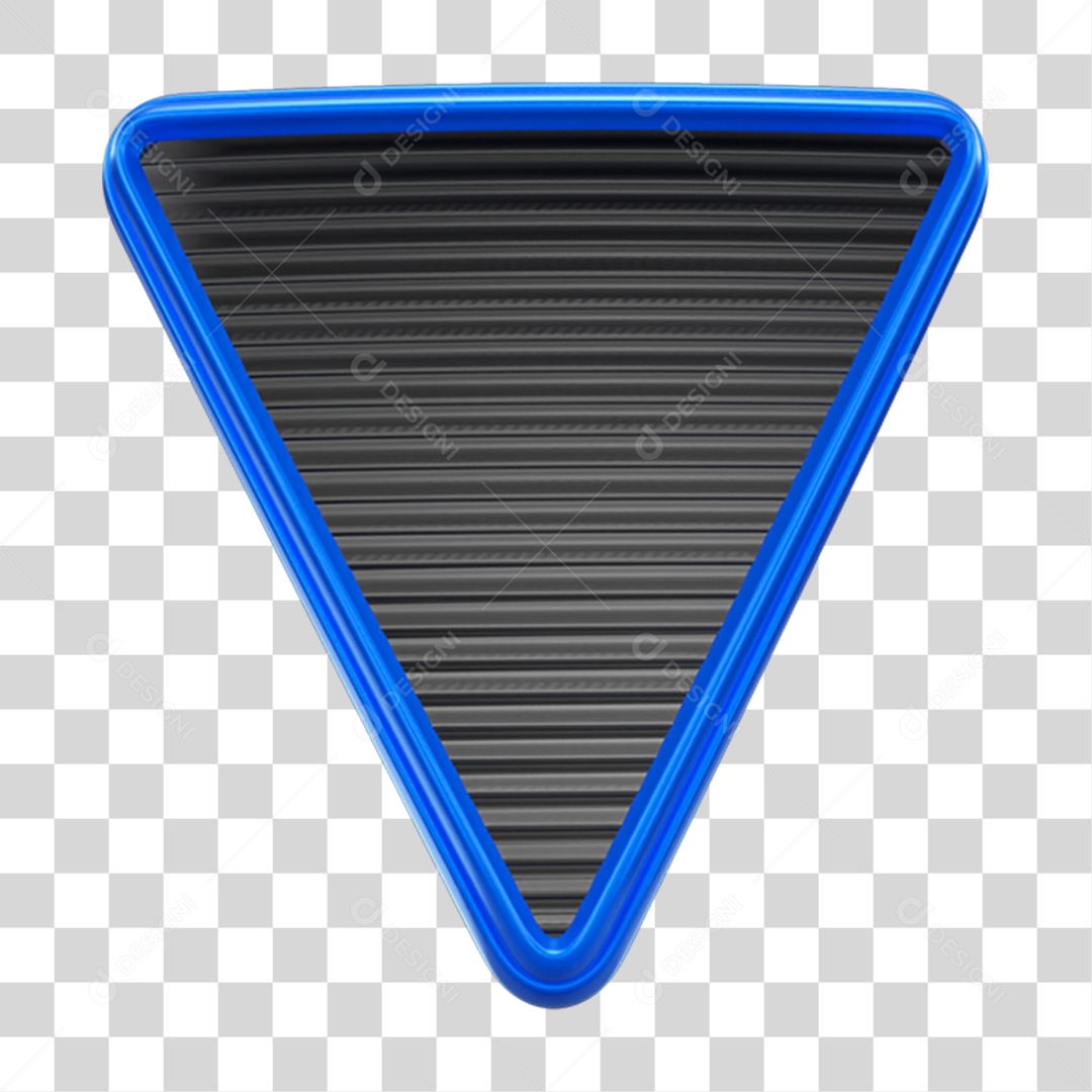 Elemento 3D Placa de Metal Neon Painel PNG Transparente