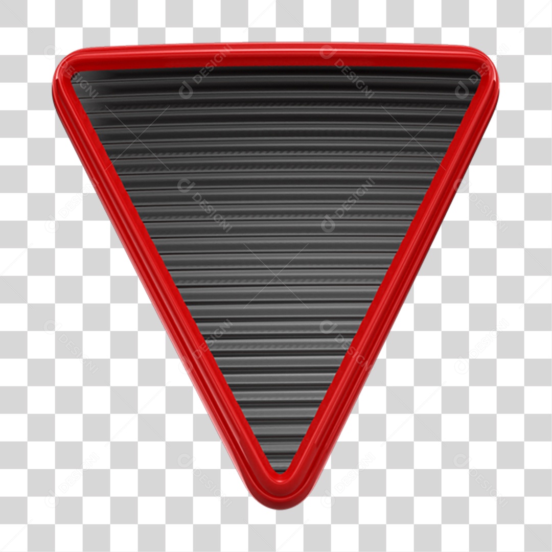 Elemento 3D Placa de Metal Neon Painel PNG Transparente