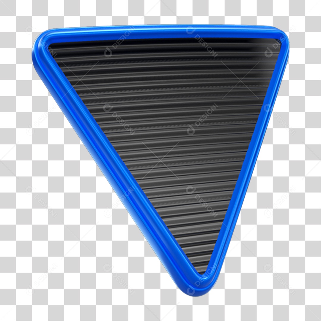 Elemento 3D Placa de Metal Neon Painel PNG Transparente