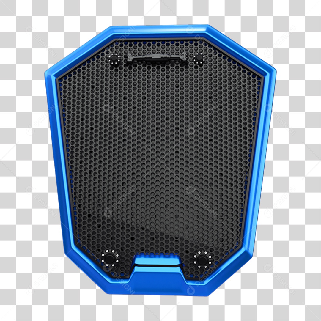 Elemento 3D Placa de Metal Neon Painel PNG Transparente