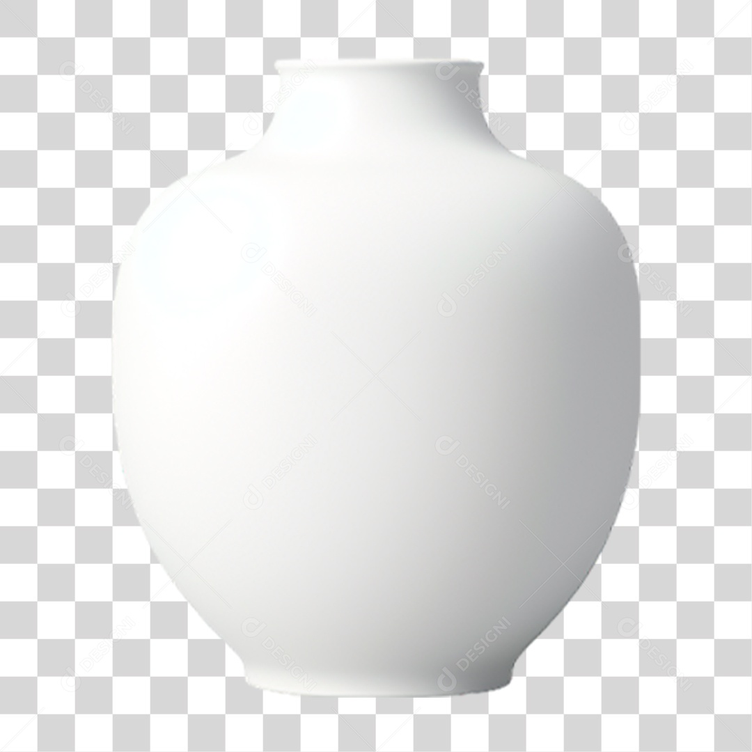 Vaso de Flor PNG Transparente