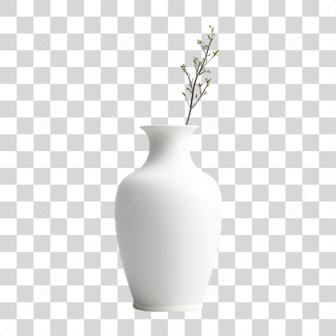 Vaso de Flor PNG Transparente