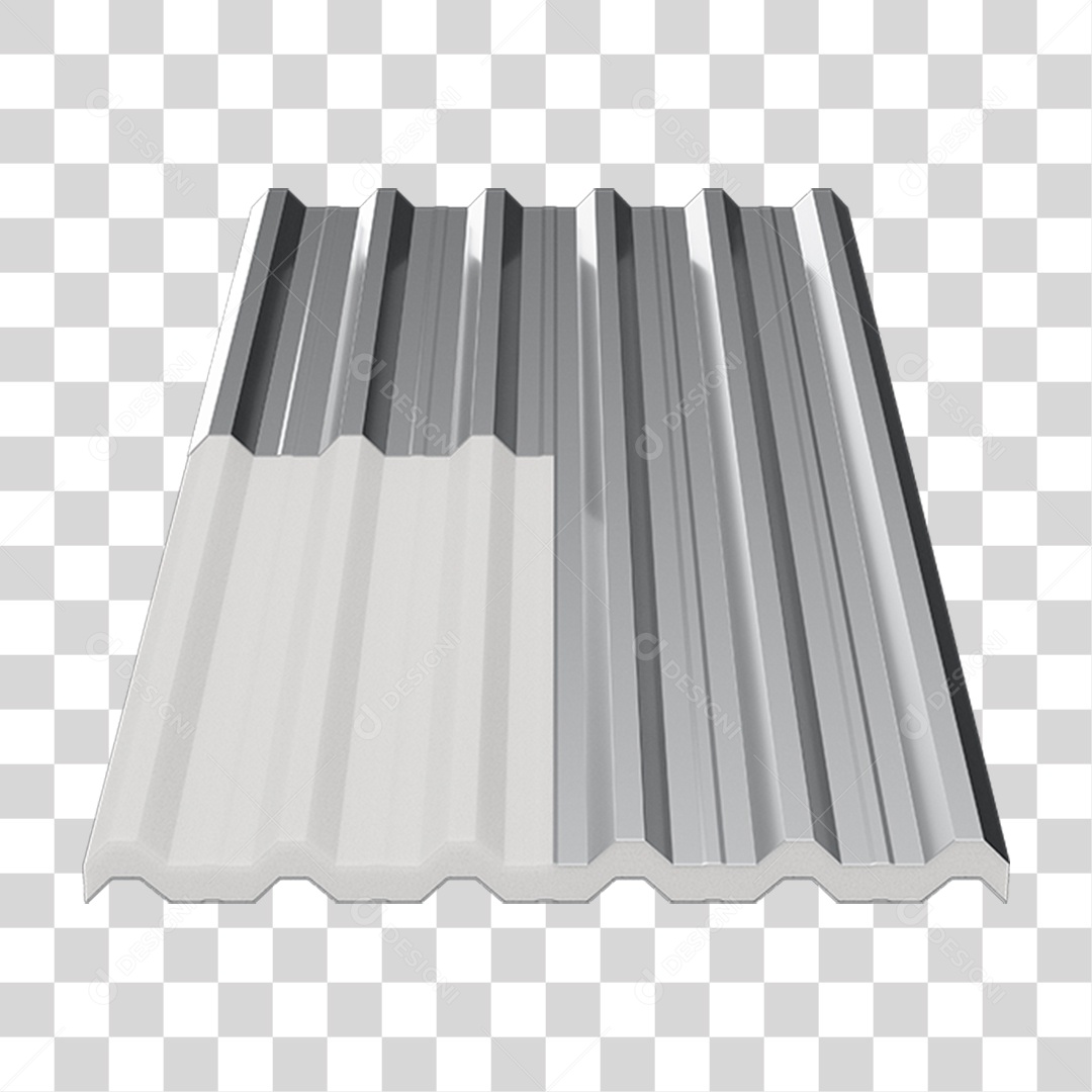 Telha de Zinco Telhado PNG Transparente