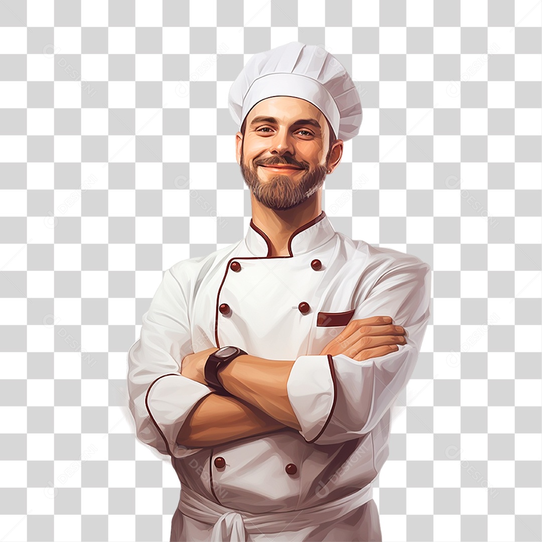 Chefe de Cozinha PNG Transparente