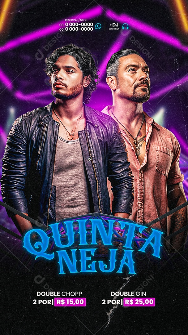 Story Flyer Quinta neja Social Media PSD Editável