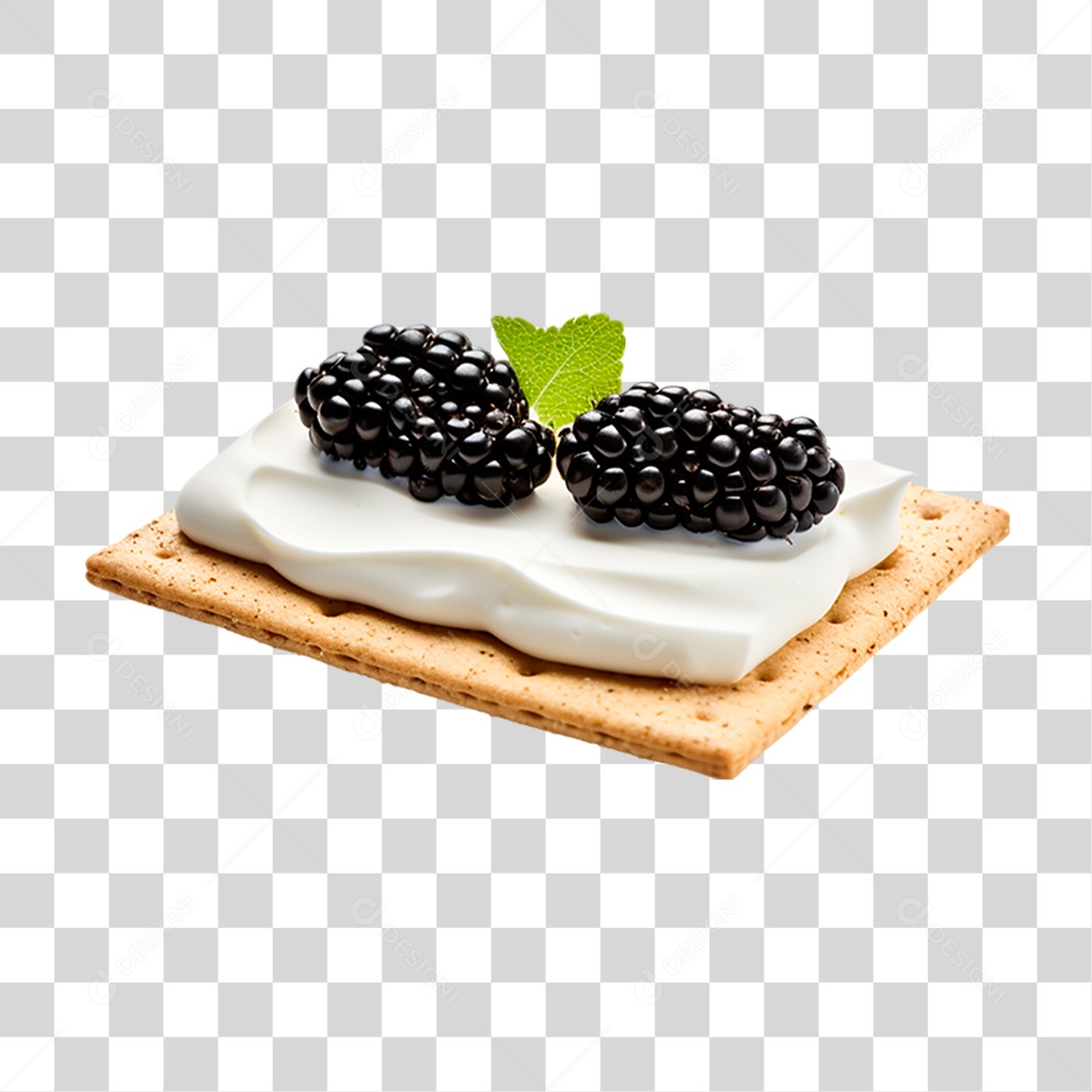 Biscoitos com Iogurte PNG Transparente