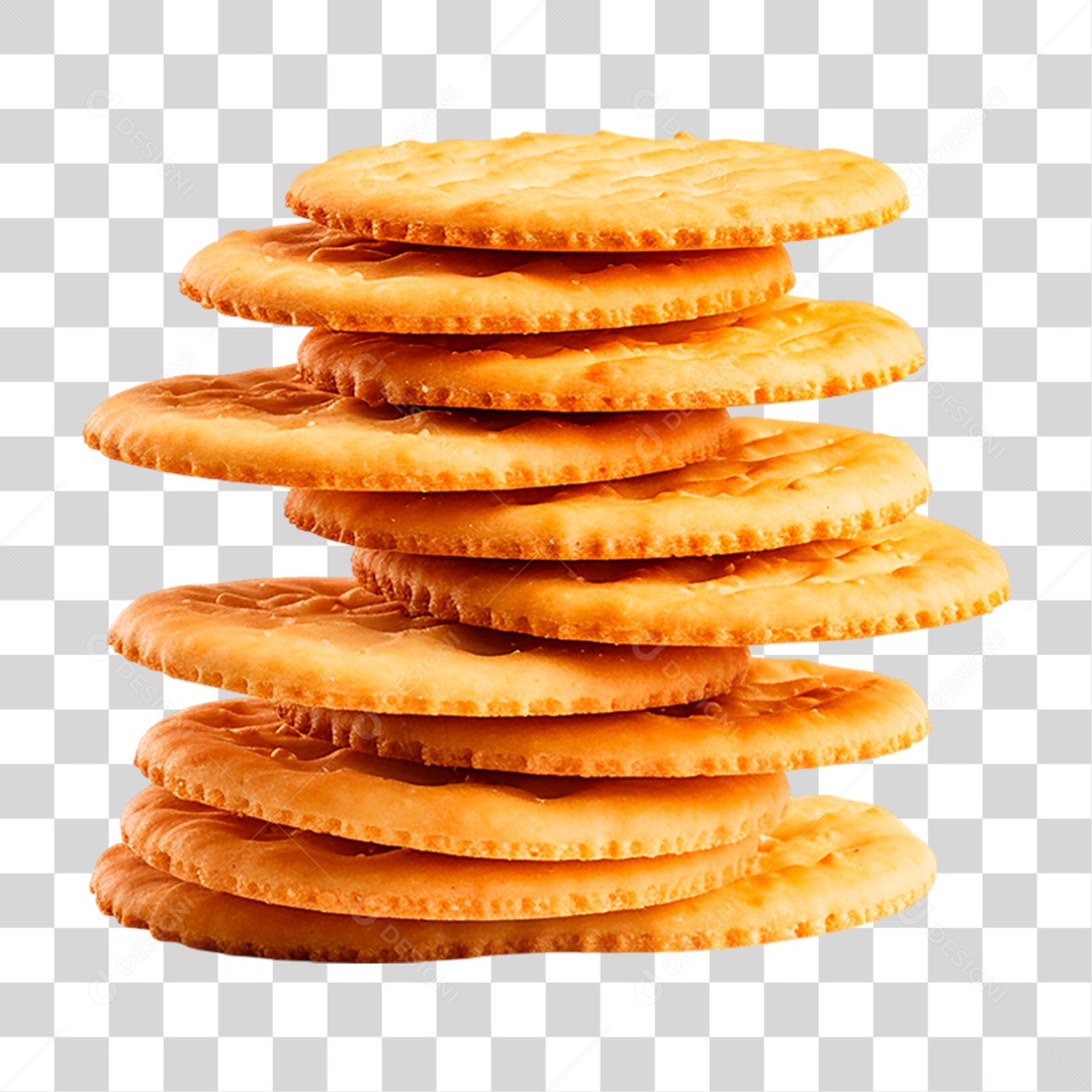 Pilha de Bolacha PNG Transparente