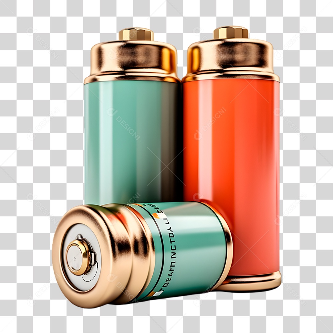 Pilhas Alcalinas PNG Transparente