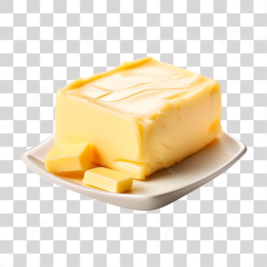 Transparent PNG Butter Plate