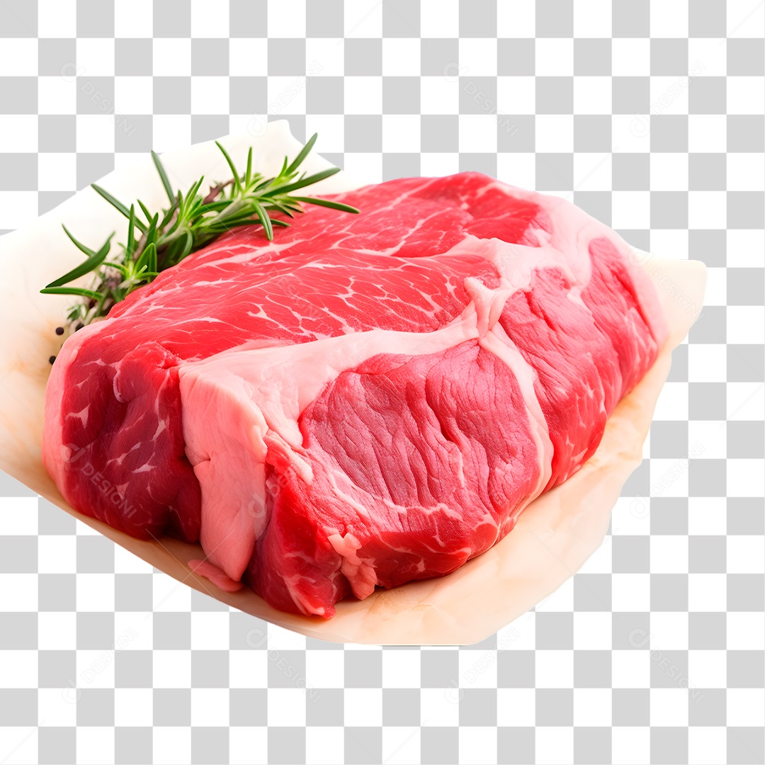 Carne Crua PNG Transparente