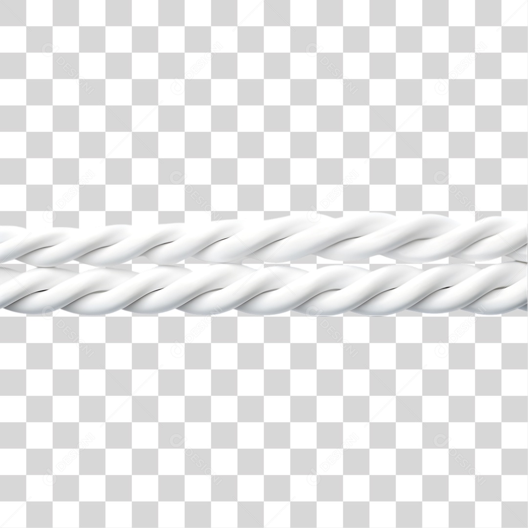 Corda Branca PNG Transparente