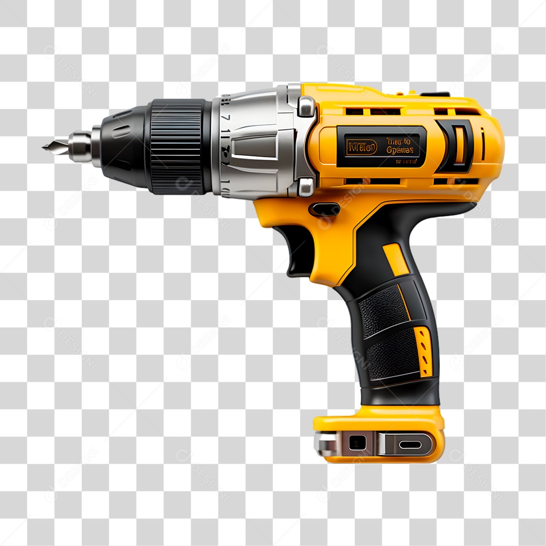 Furadeira Elétrica PNG Transparente