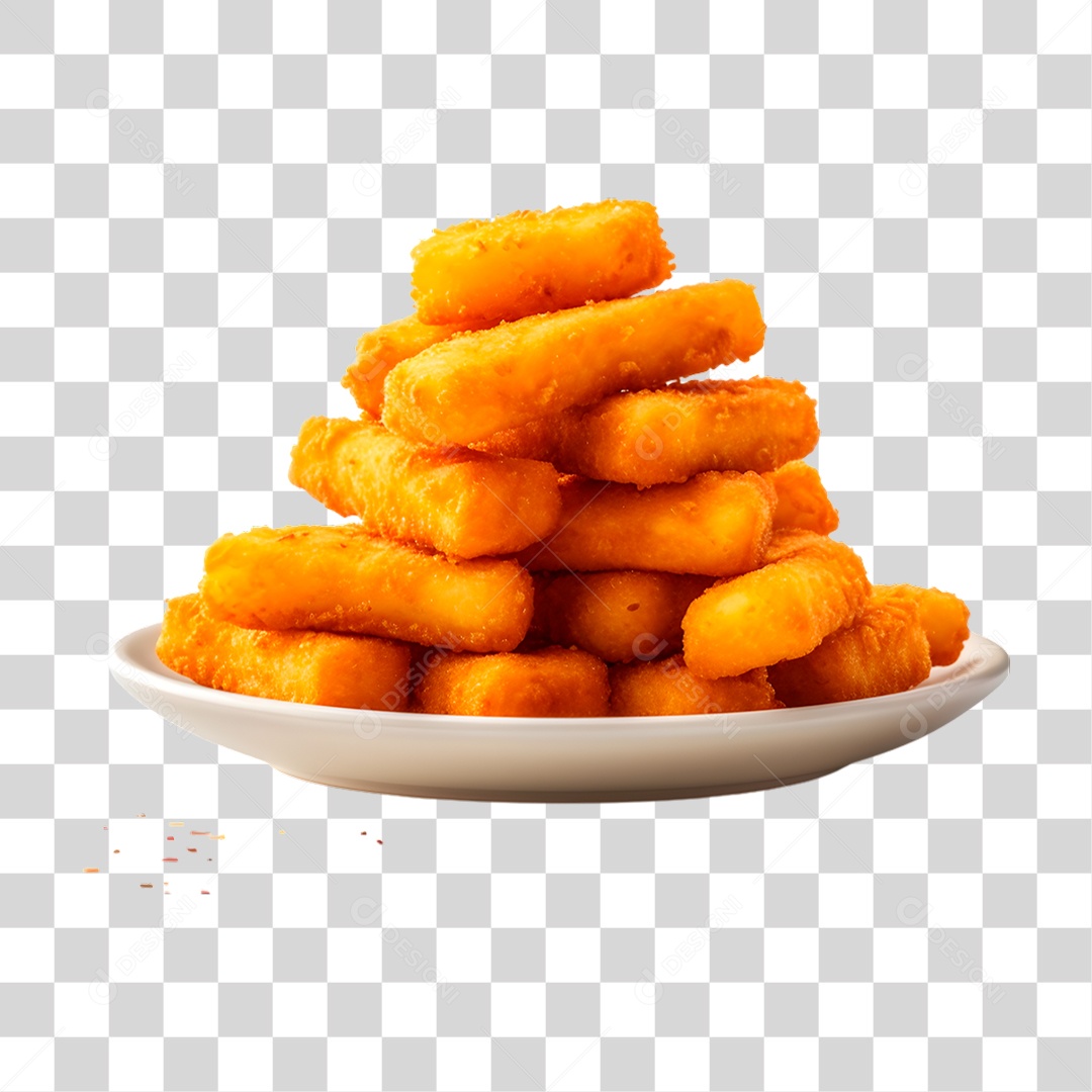 Nuggets de Frango PNG Transparente