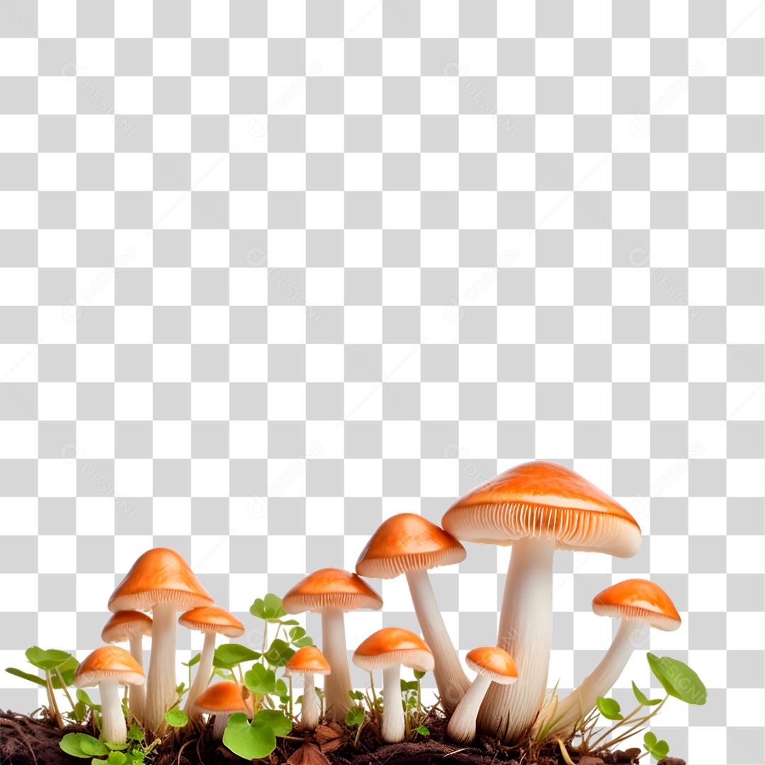 Cogumelos PNG Transparente