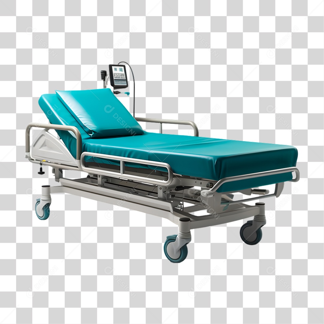 Cama Hospitalar PNG Transparente