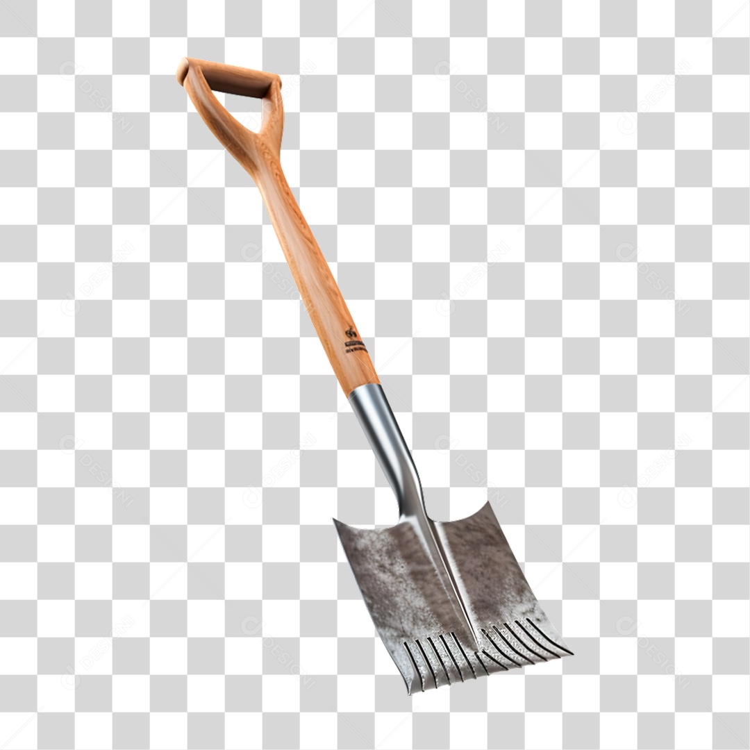 Pá de Jardinagem PNG Transparente