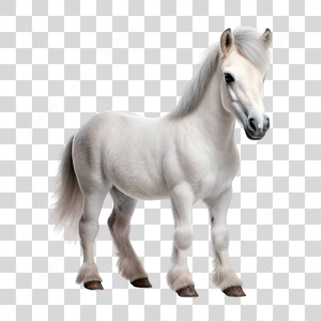 Cavalo Branco PNG Transparente
