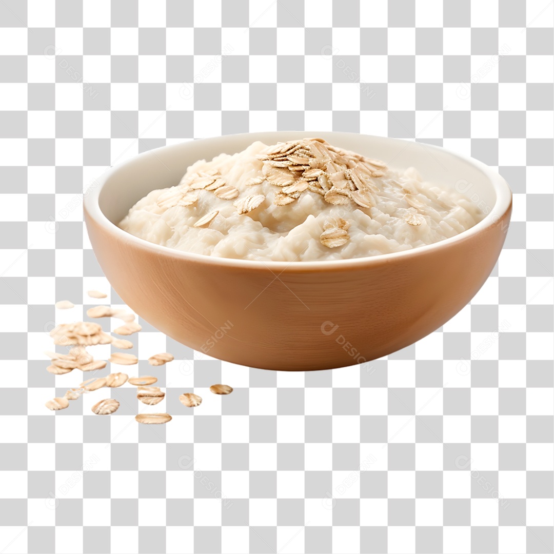 Tigela de Mingau PNG Transparente