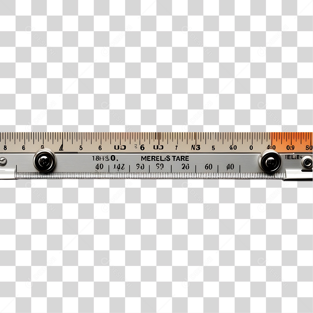 Régua Graduada PNG Transparente