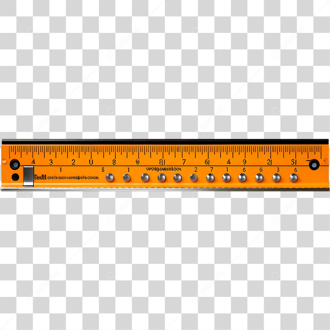 Régua Graduada PNG Transparente