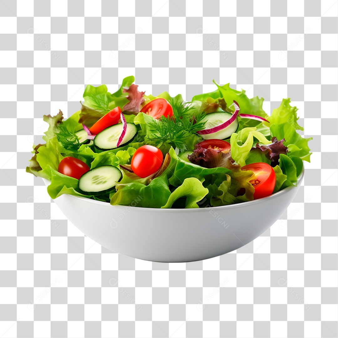 Tigela de Salada PNG Transparente