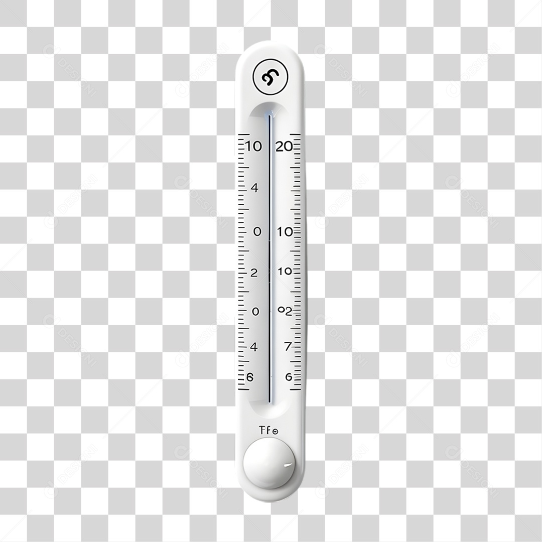 Termômetro Branco PNG Transparente