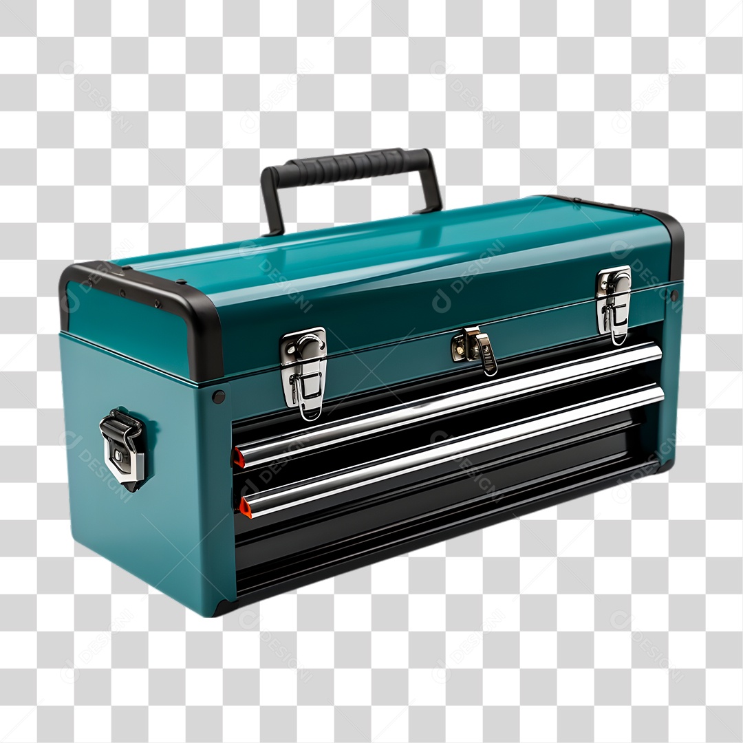 Caixa de Ferramentas Azul PNG Transparente