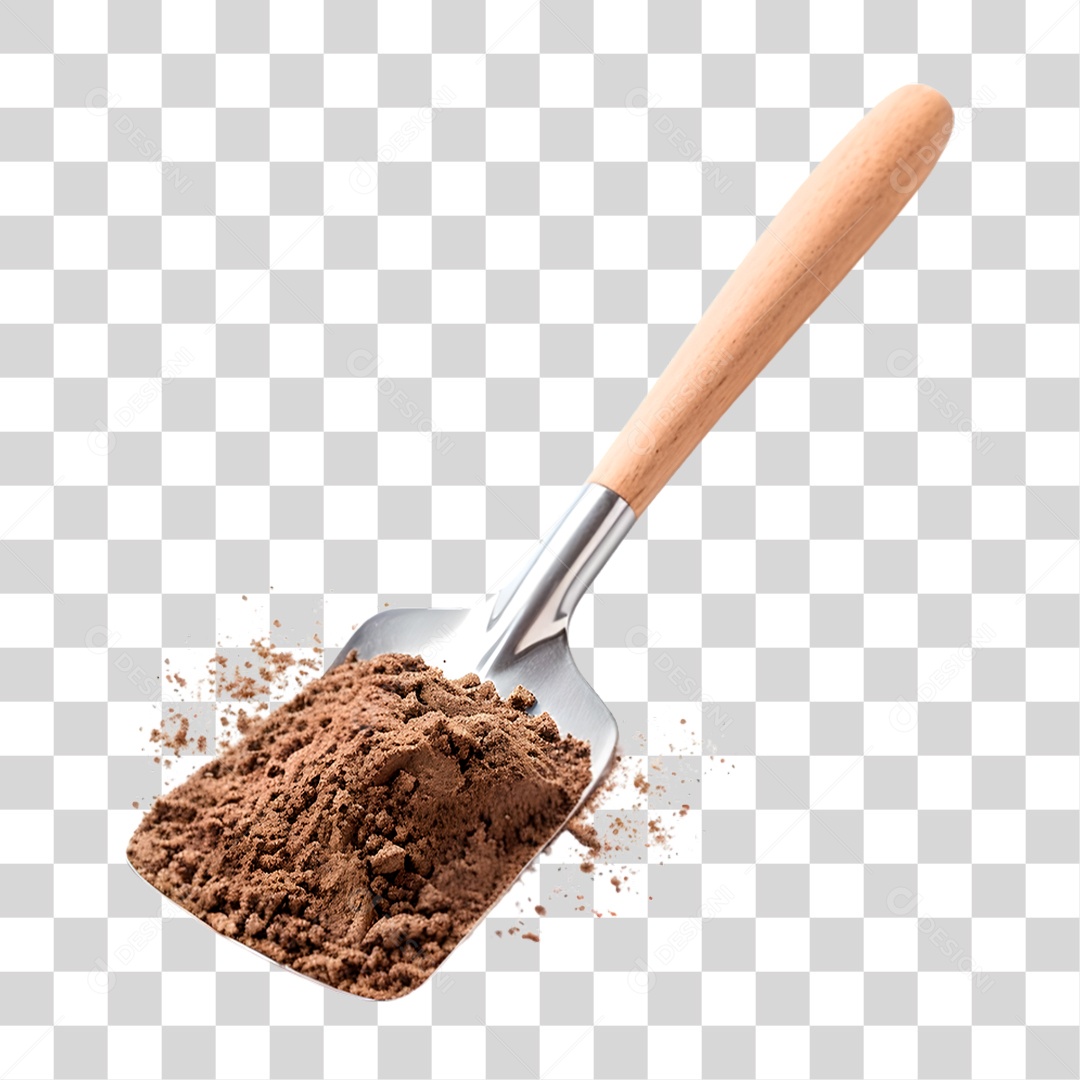 Pá de Jardinagem PNG Transparente