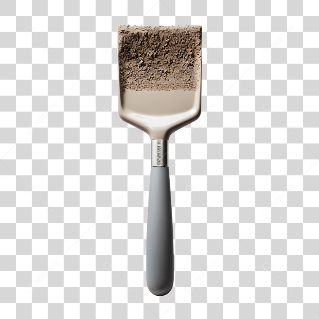 Espátula Metálica PNG Transparente