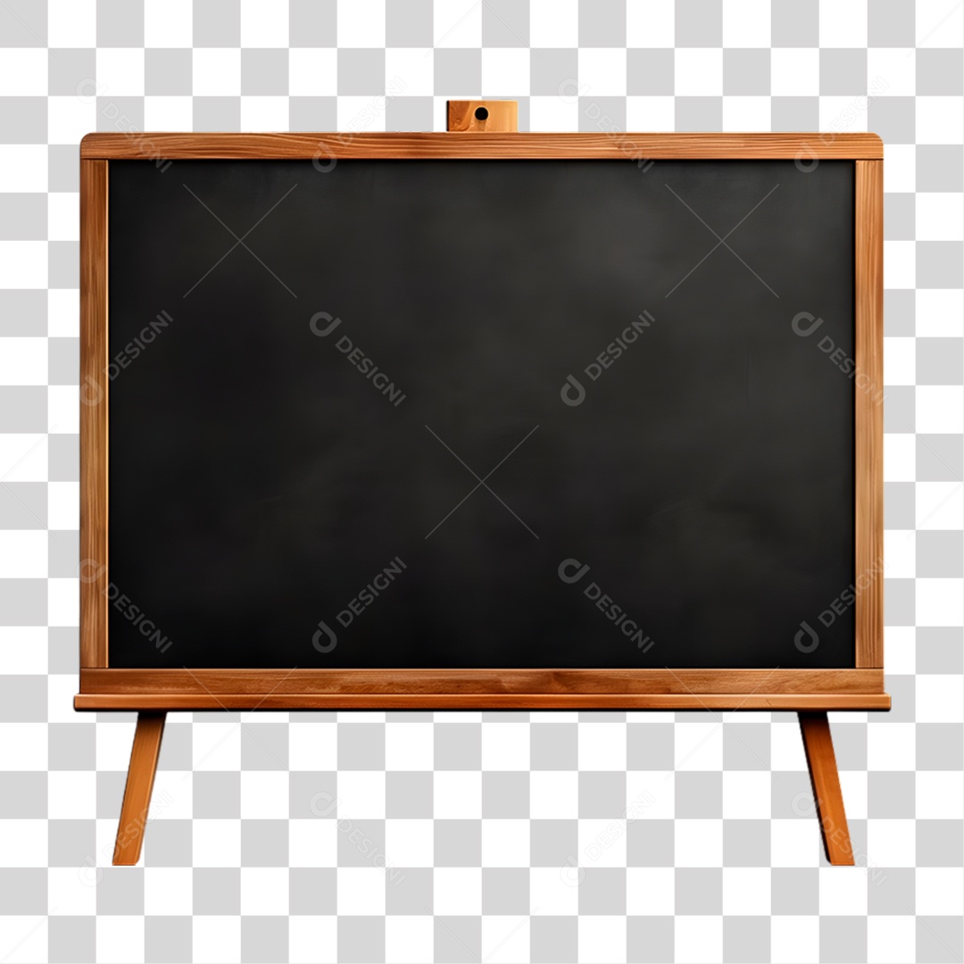 Quadro Negro PNG Transparente