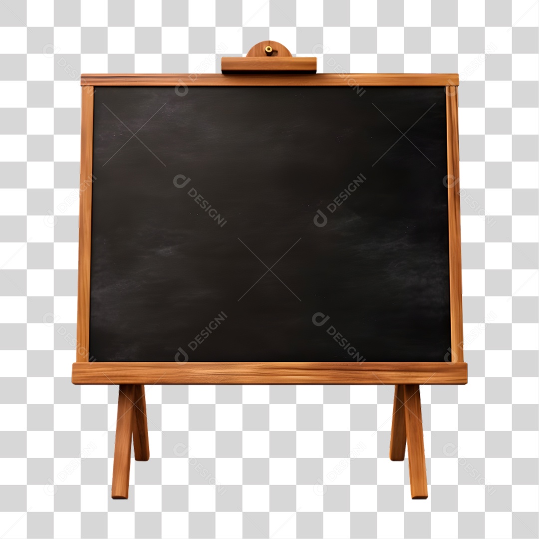 Quadro Negro PNG Transparente