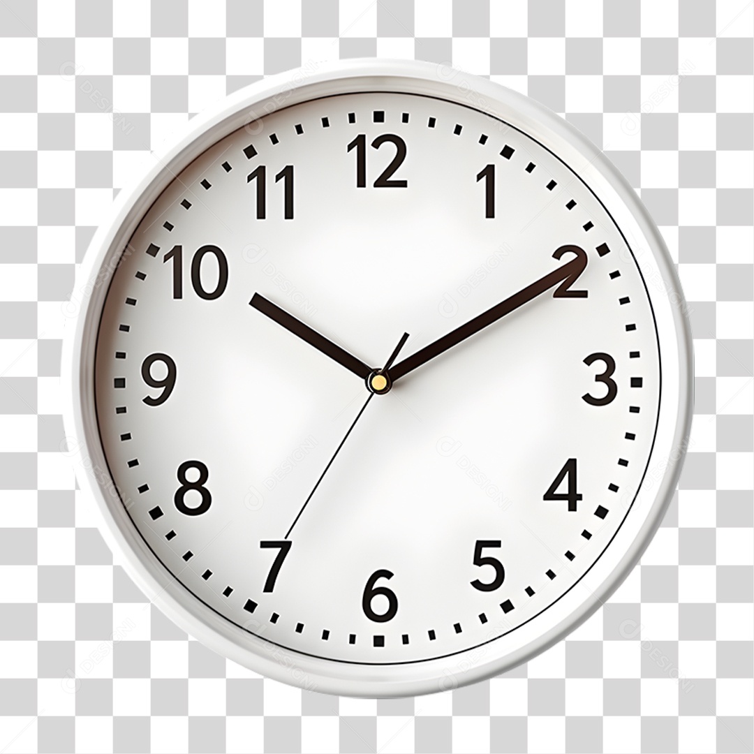 Relógio de Parede PNG Transparente