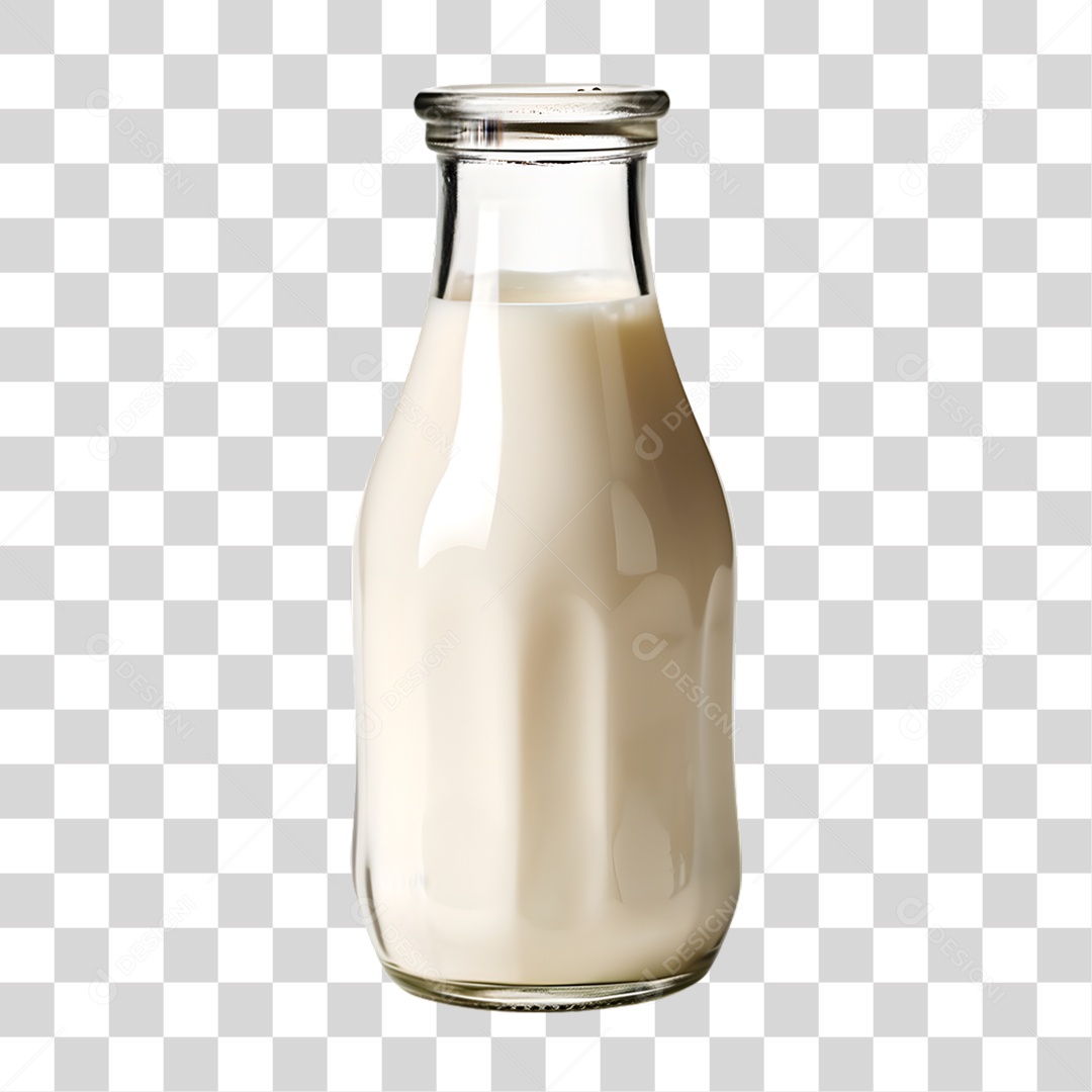 Garrafa de Leite PNG Transparente