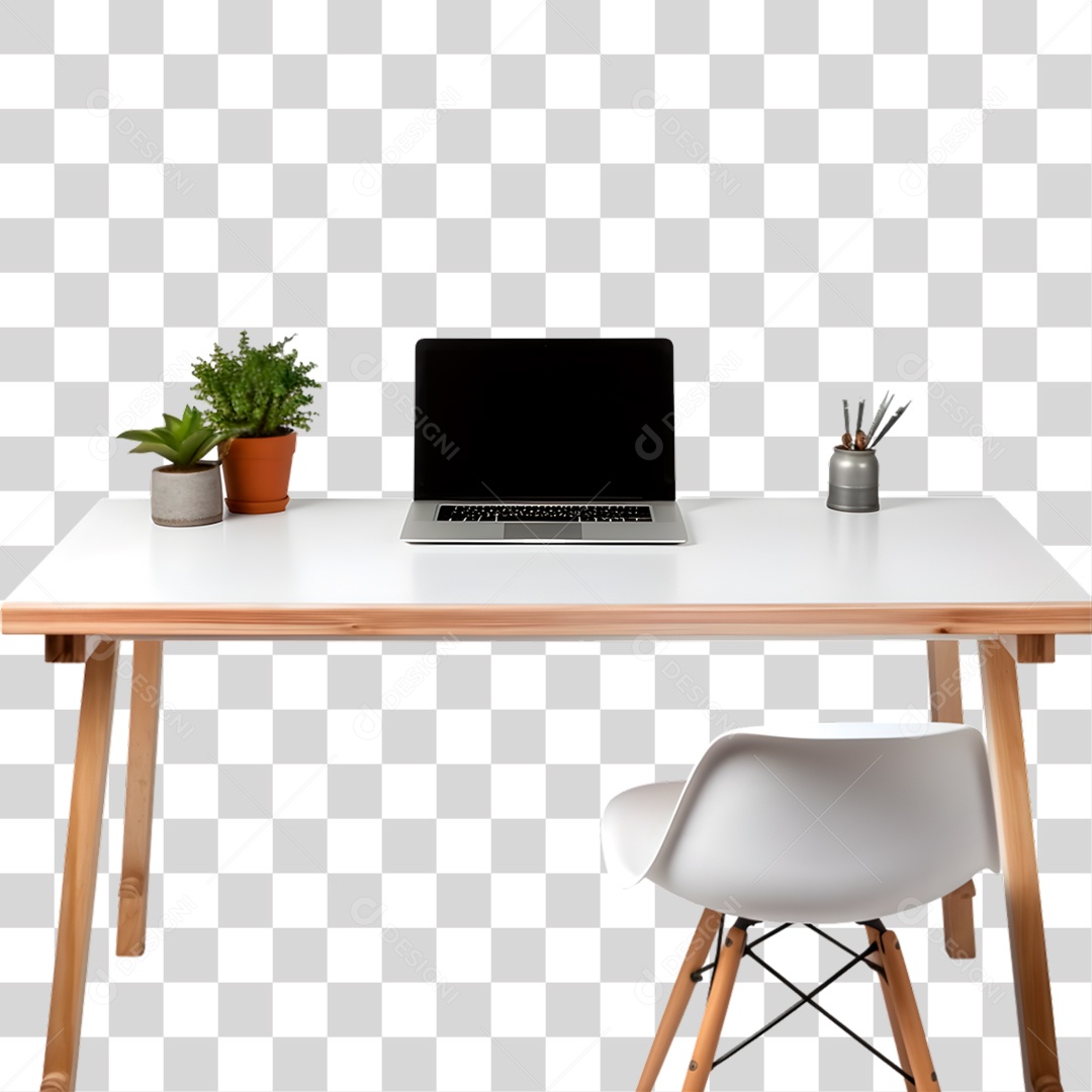 Mesa de Trabalho PNG Transparente