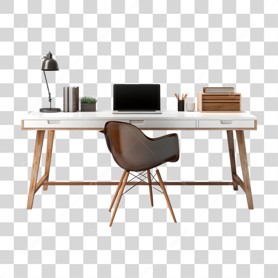 Mesa de Trabalho PNG Transparente