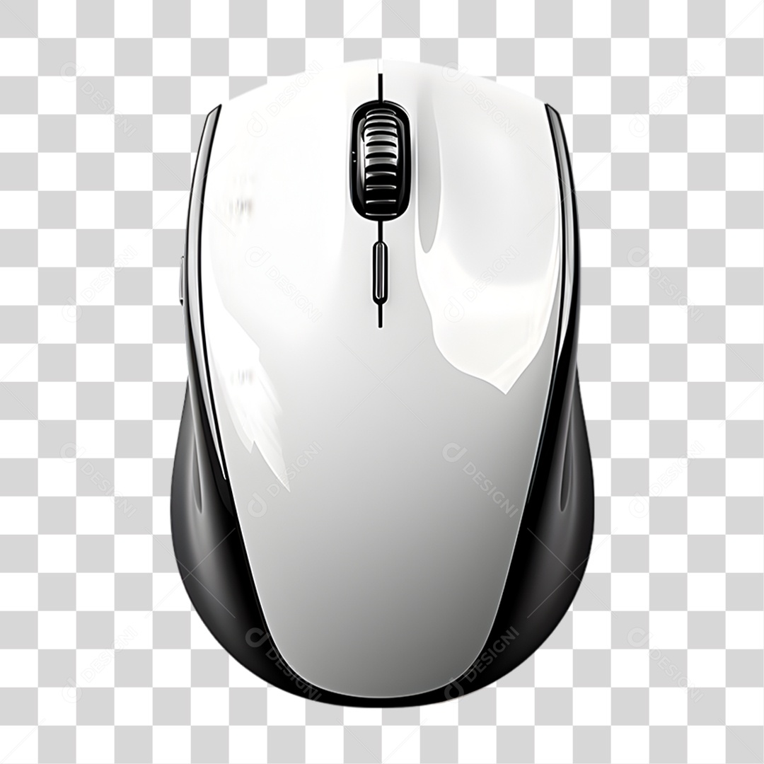 Mouse Sem Fio PNG Transparente