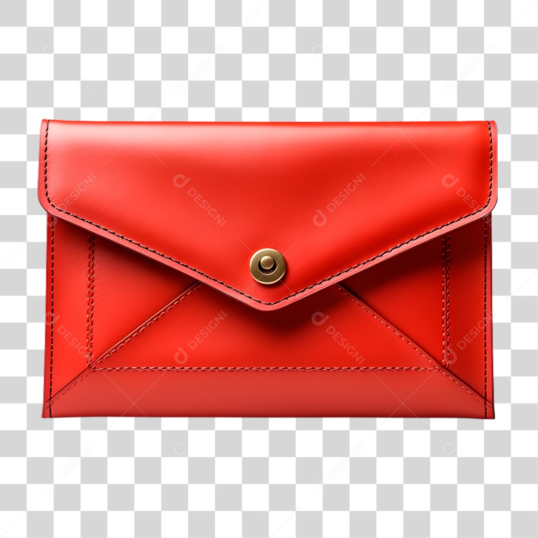 Envelope Vermelho PNG Transparente