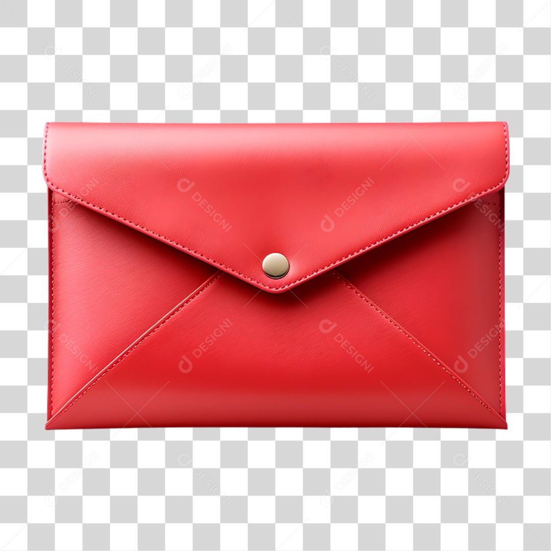 Envelope Vermelho PNG Transparente