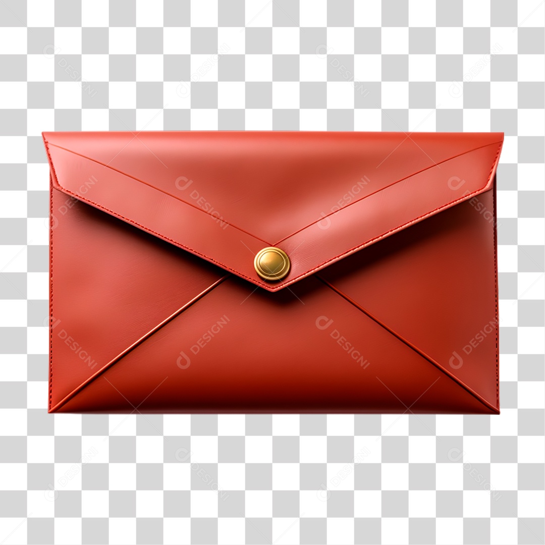 Envelope Vermelho PNG Transparente