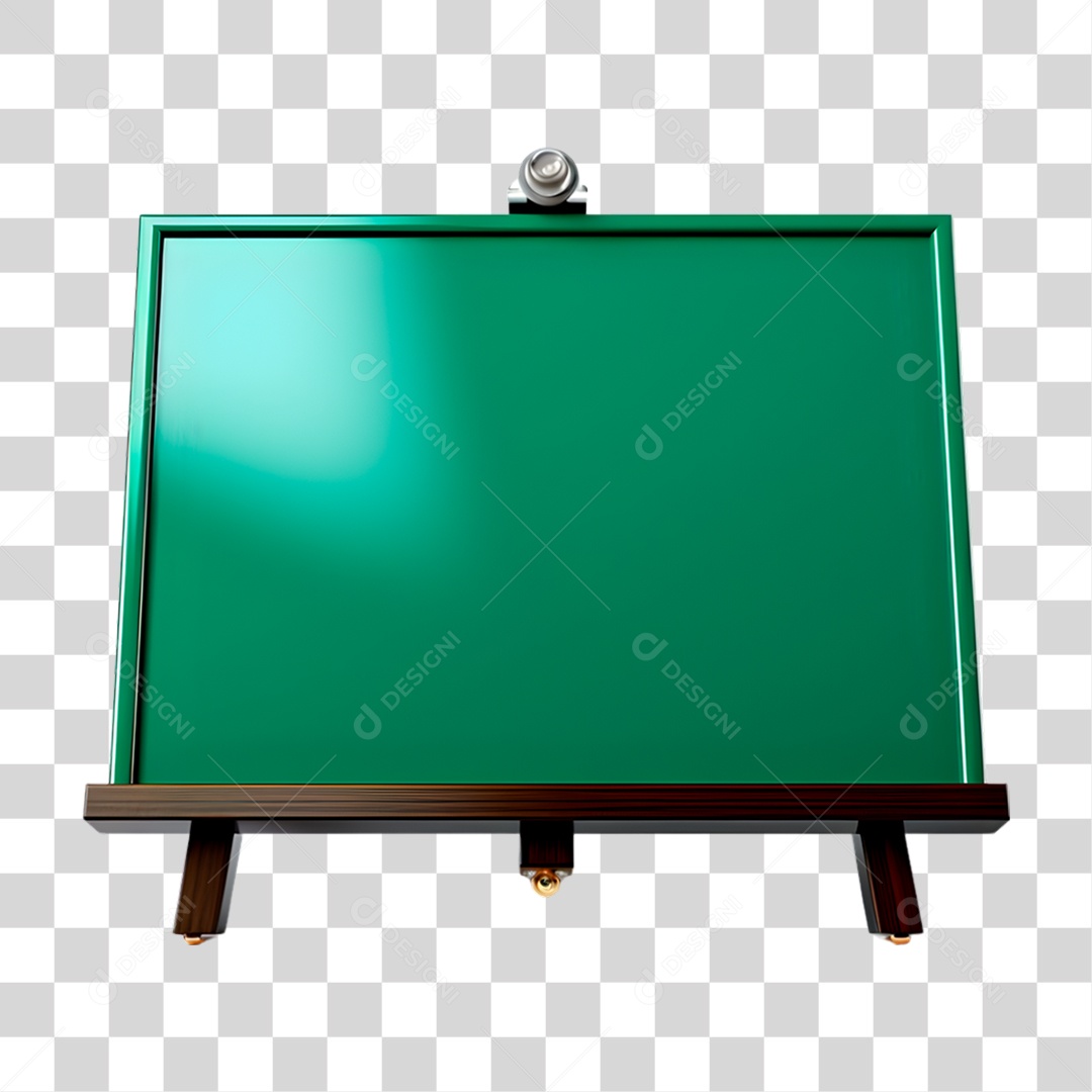 Quadro Escolar PNG Transparente