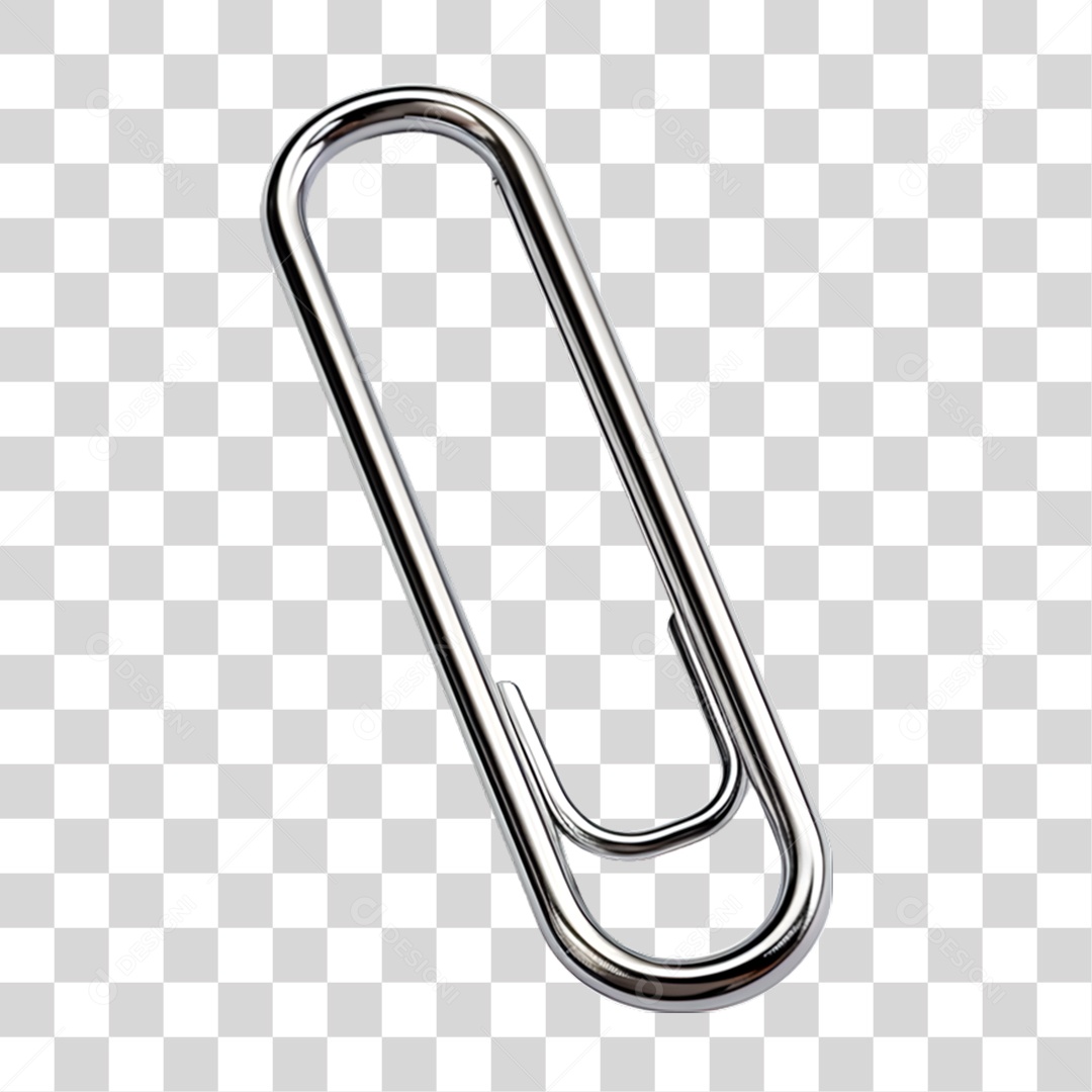 Clipe de Alumínio PNG Transparente