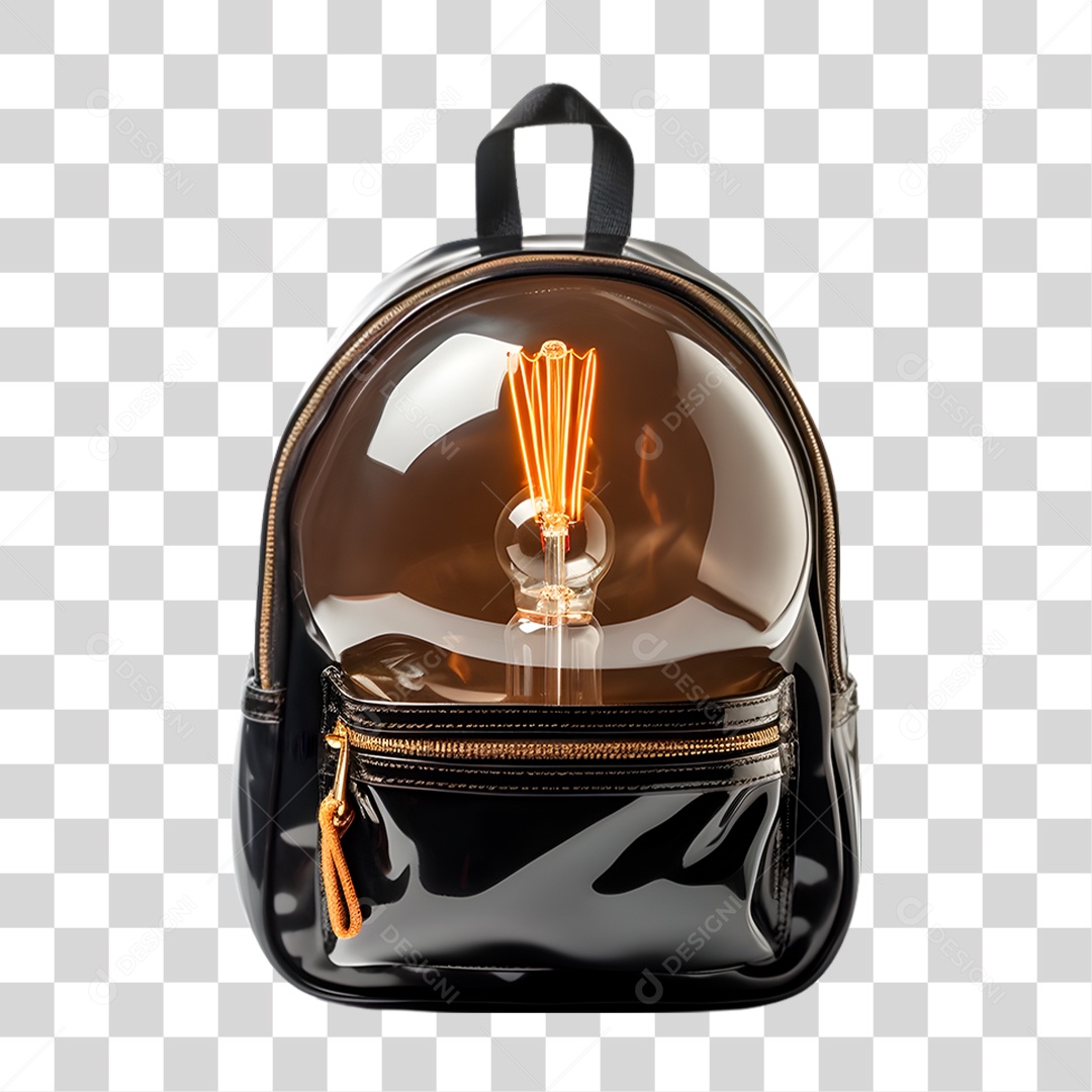 Mochila Escolar PNG Transparente