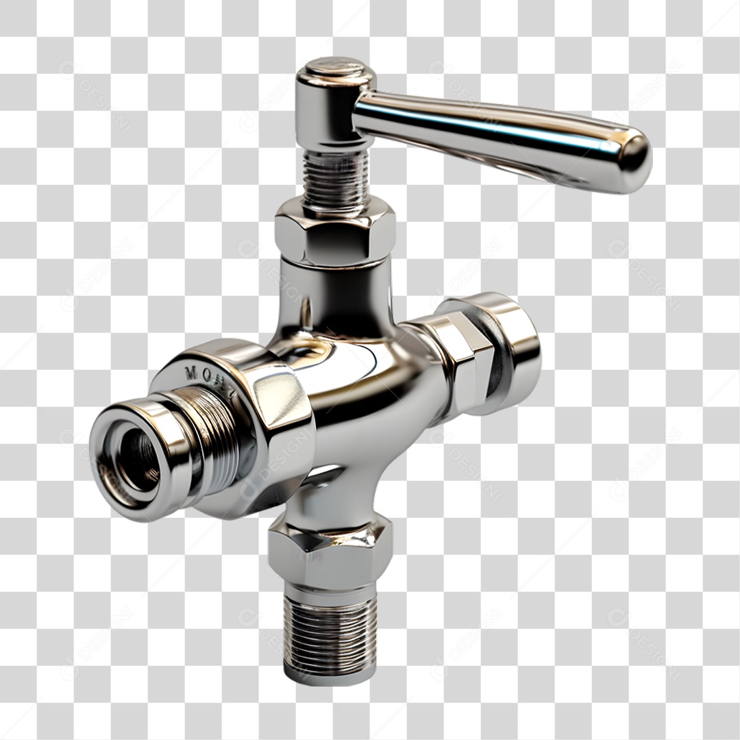 Adaptador com Registro PNG Transparente