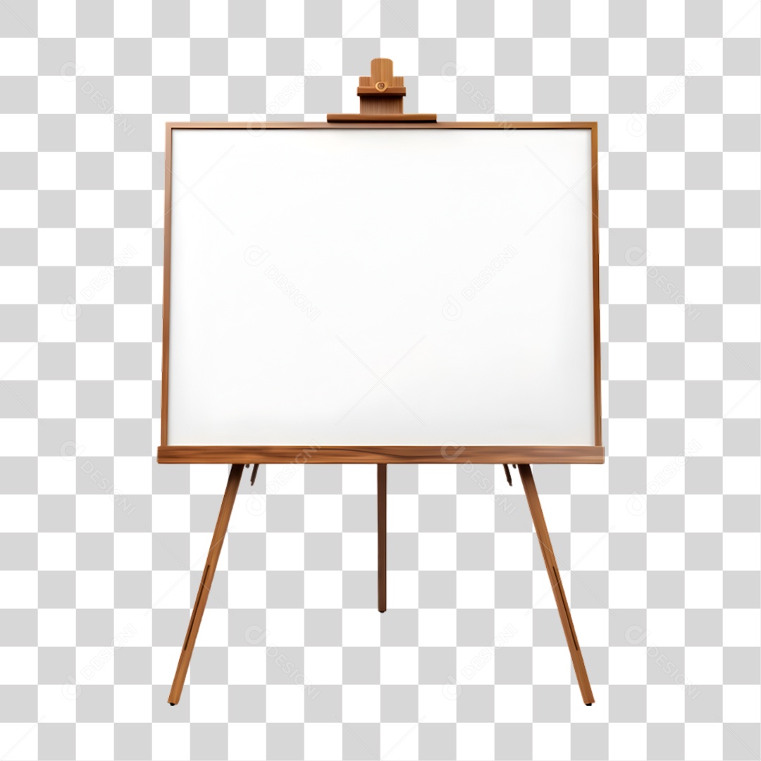 Quadro Branco PNG Transparente